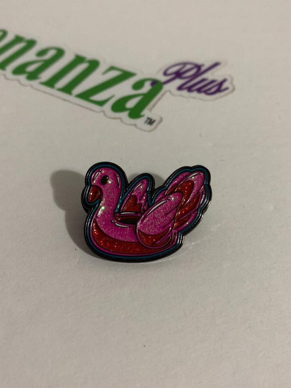Funky Brims x Hales Speed Shop Collab Hat Pin Oasis Flamingo Float #211 / 250